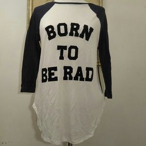 P.S. Erin Wasson baseball tee